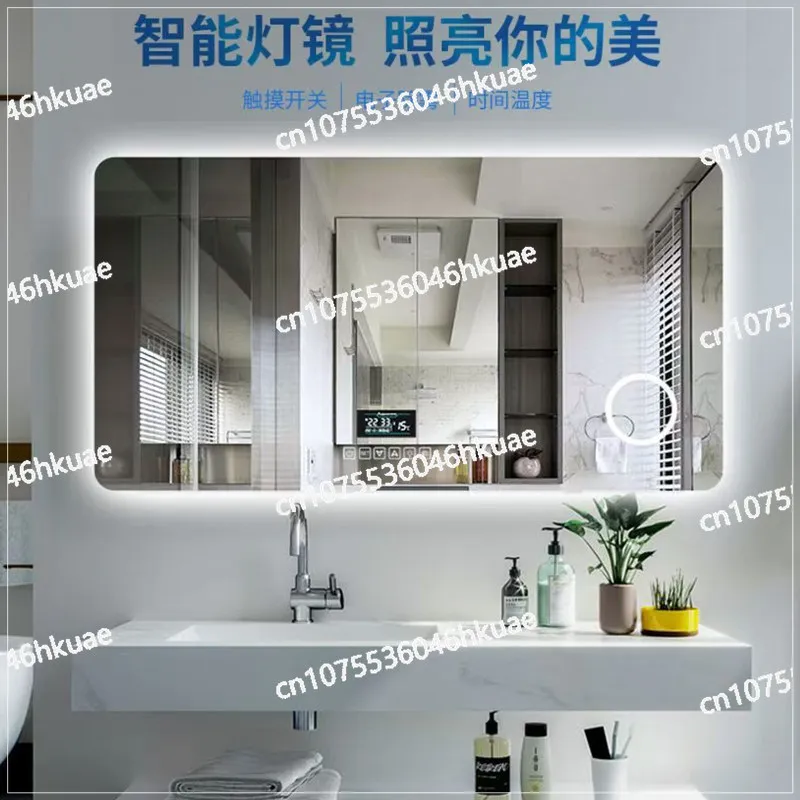 Smart mirror machine touch screen multimedia bathroom mirror human body induction can watch TV magic mirror display screen