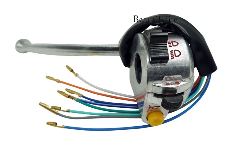 YJ Motorcycle Handlebar Switch Assembly Electric Start For JH70 JH90 Scooter Little Turtle King