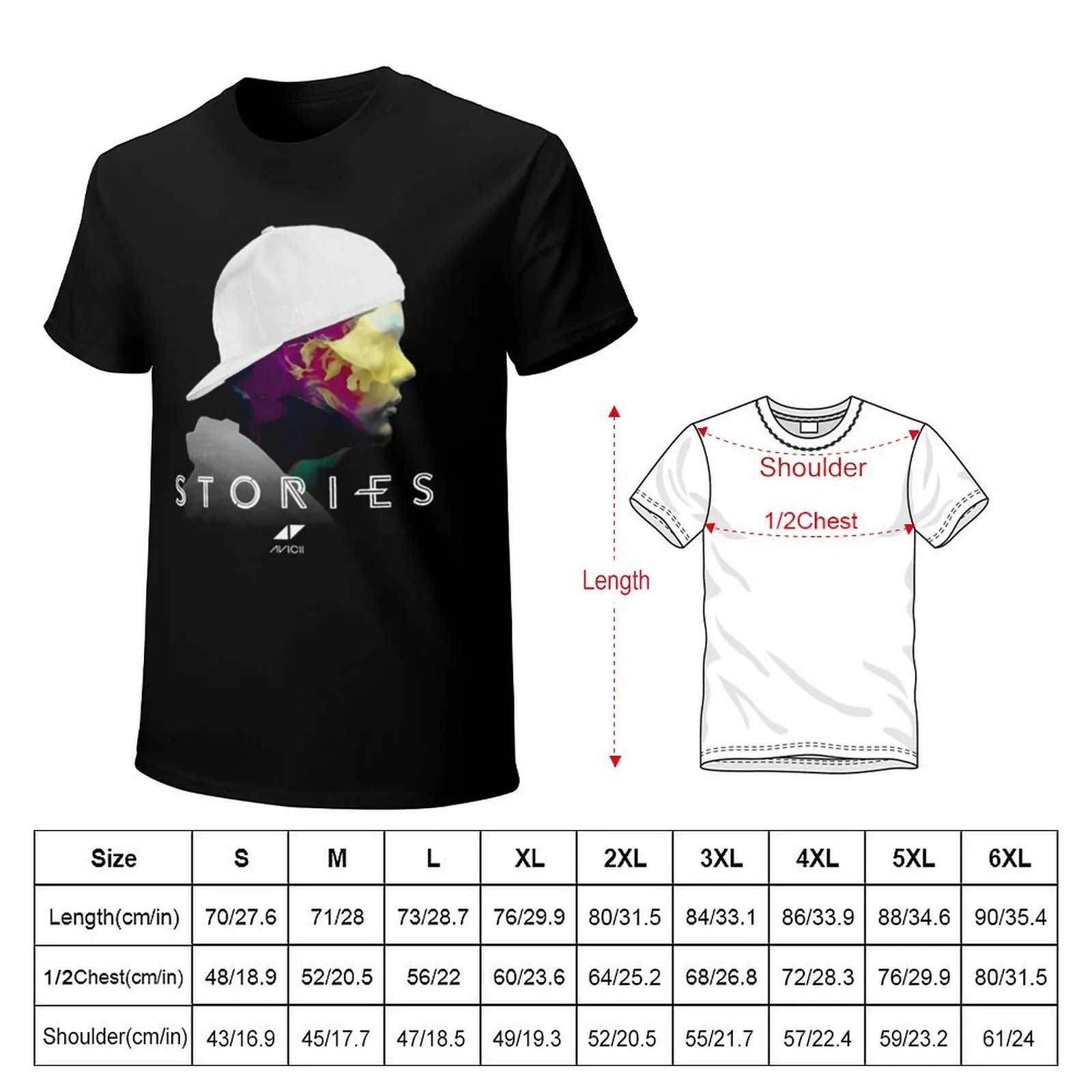 STORIES T-Shirt boys animal print aesthetic clothes customs shirts graphic men clothes