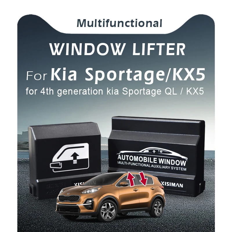 Car Auto Power Window Closer For Kia Sportage KX5 Auto Window Close And Window Up And Down Automatically For Sportage QL 