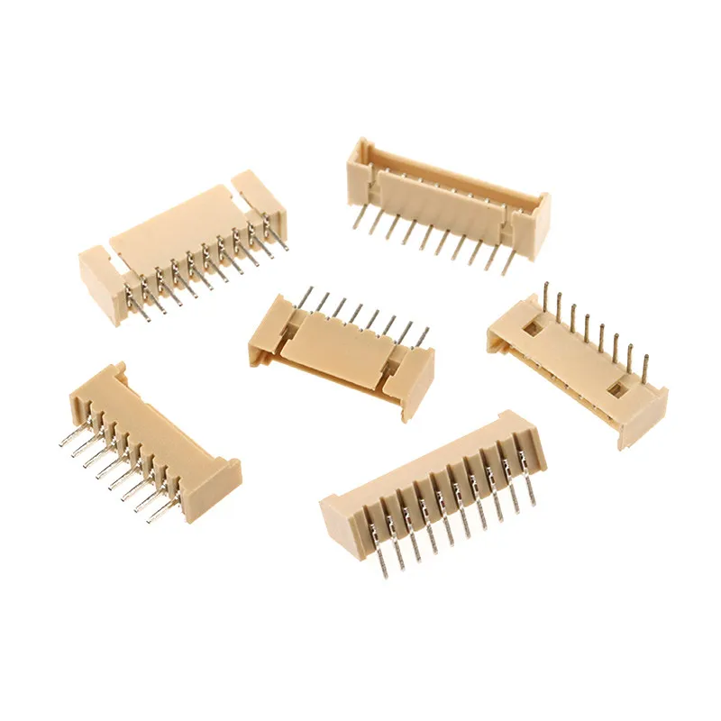 1.25MM female connector direct plug-in 1.25MM Straight/Curved needle seat 2P/3P/4P/5P/6P/7P/8P/9P/10P terminal block