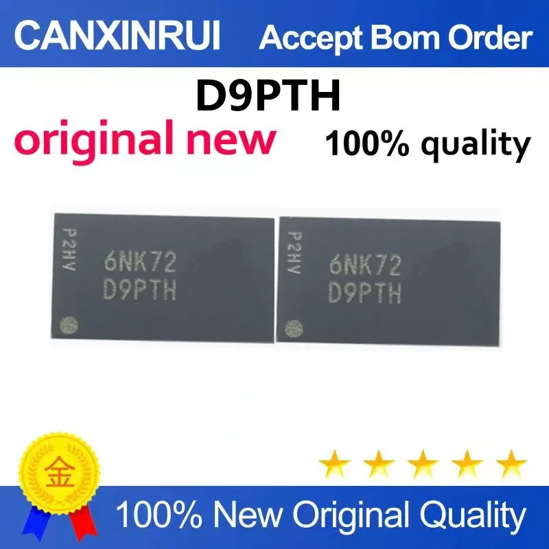 (5-100piezas)D9PTH MT41K128M16JT-125 Automotive navigation control storage chip IC chip