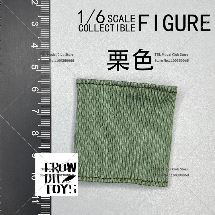 In Magazzino CROWDHTOYS 1/6 Bilancia Soldato Alla Moda Militare di Colore Solido Maschera Sciarpa Modello Accessori Per 12 ''Action Figure bambola
