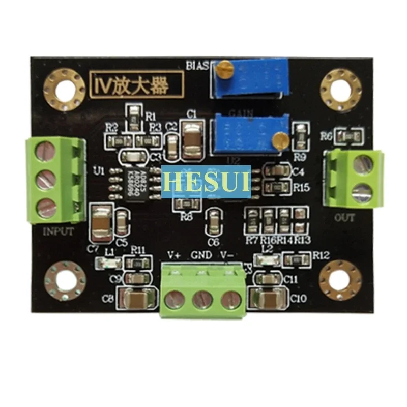 IV Conversion amplifier voltage signal Silicon PIN photodiode module current flow voltage