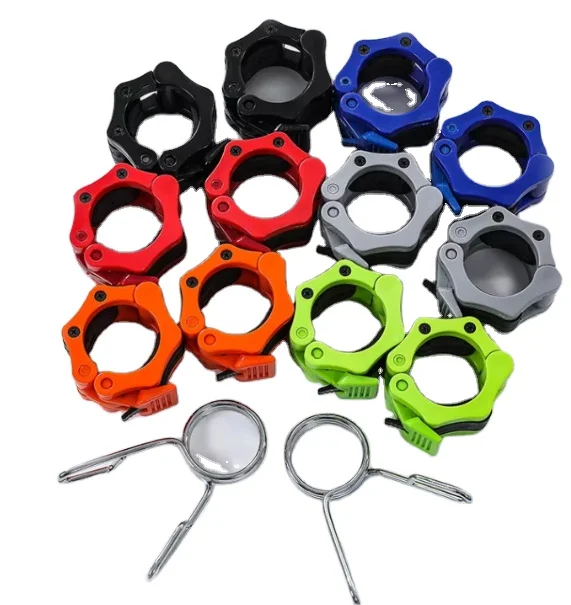 

Фитнес, тяжелая атлетика, штанга, пружинный зажим, стопорное кольцо, 50 мм, пластиковое стопорное кольцо для штанги