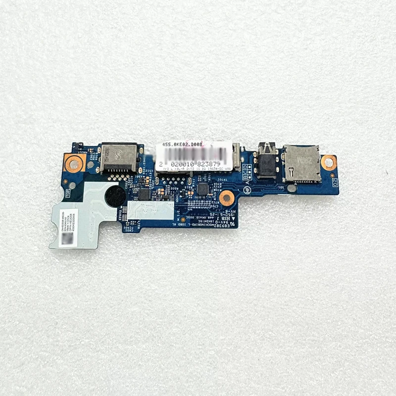 Laptop IO Sub Board 0Y67KR 19A34-1 For Dell Latitude 3410 3510 USB Audio SD Card RJ45 LAN Port Board
