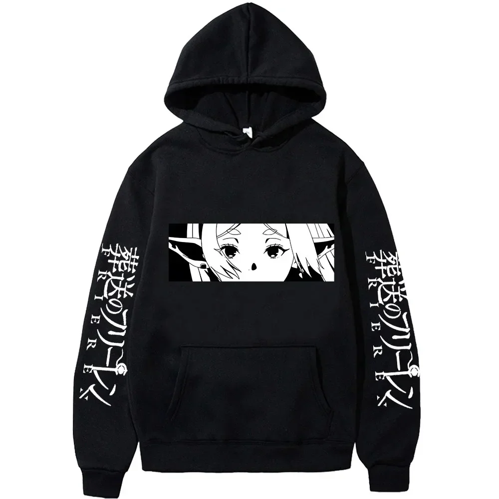 

Harajuku Anime Print Fashion Men Women Hooded Sweatshirt Autumn Winter Outdoor Vacation Fitness Casual Loose Warm Sportswear