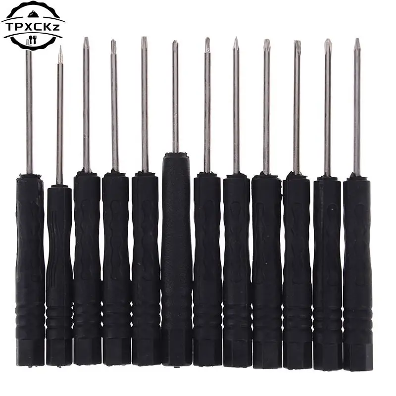 1/12 Pcs Set Mini Magnetic Precision Screwdriver Set For Tablet PC Ect Precision Screwdriver Set Multi-Function  phone Kit