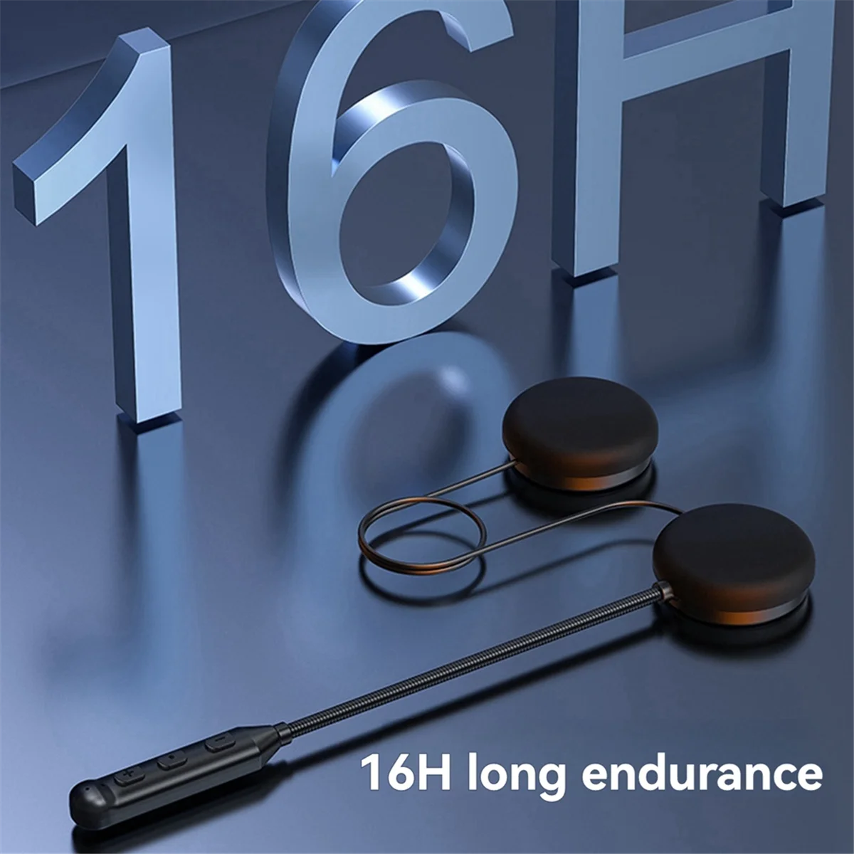 New Y1 Motorcycle Helmet Headset Bluetooth 5.3 Wireless Stereo Interphone Built-in Helmet Wireless Headset