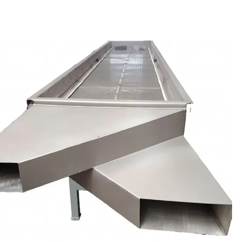 i 1/2/3/4 Layer 304 Stainless Steel Linear Vibrating Screen for Stone/ Food/Grain Separation Industrial Shaking Screening