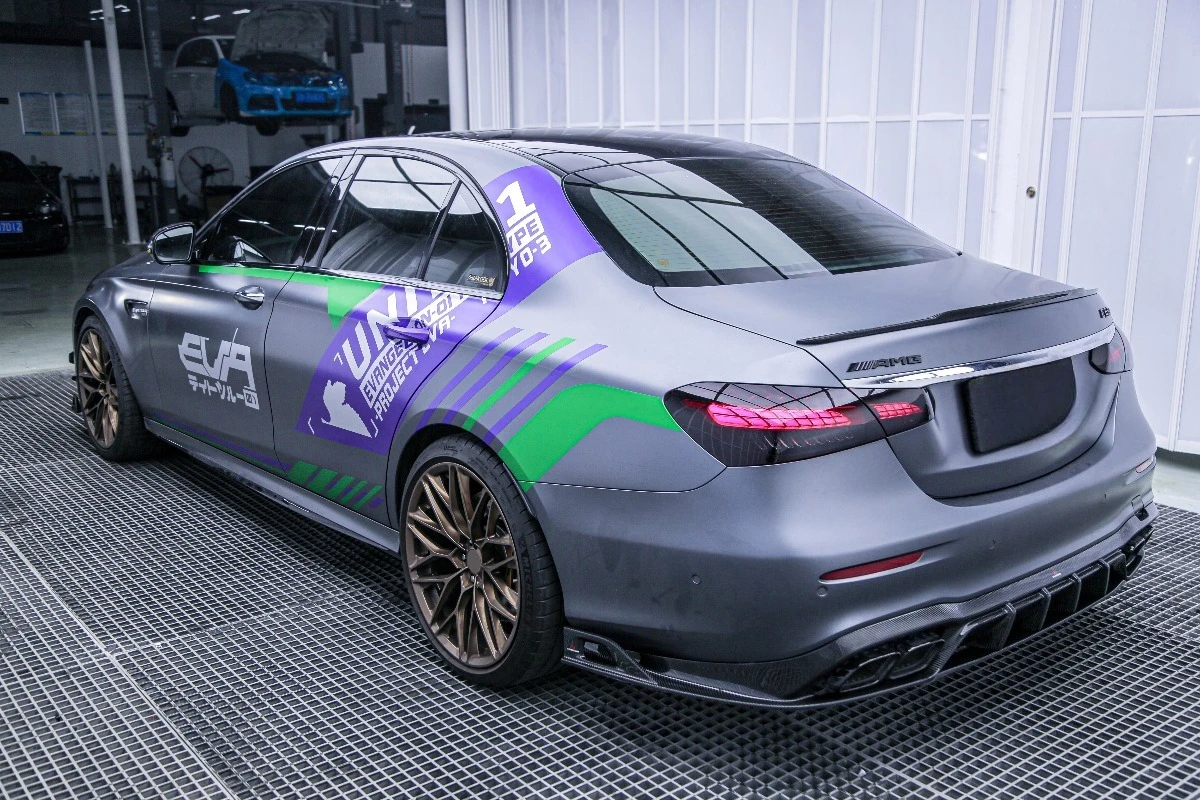 

E-Class W213 E63 Tail Wing Top Wing Cross-Border Modification Parts