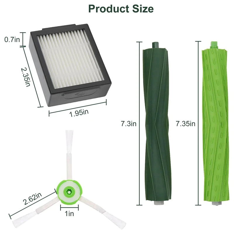 ชิ้นส่วนอะไหล่สําหรับ Irobot Roomba E/I/J Series, E5 E6 E7 I2 I3 I3+I4 I4+ I6 I6+ I7 I7+ I8 I8+/Plu