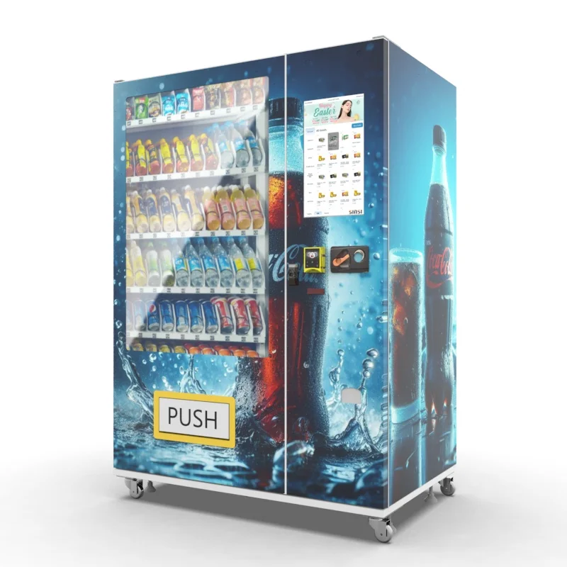 

Wholesale Drink Automat Vending Machine Convenience Store Vending Machine For Foods And Drinks