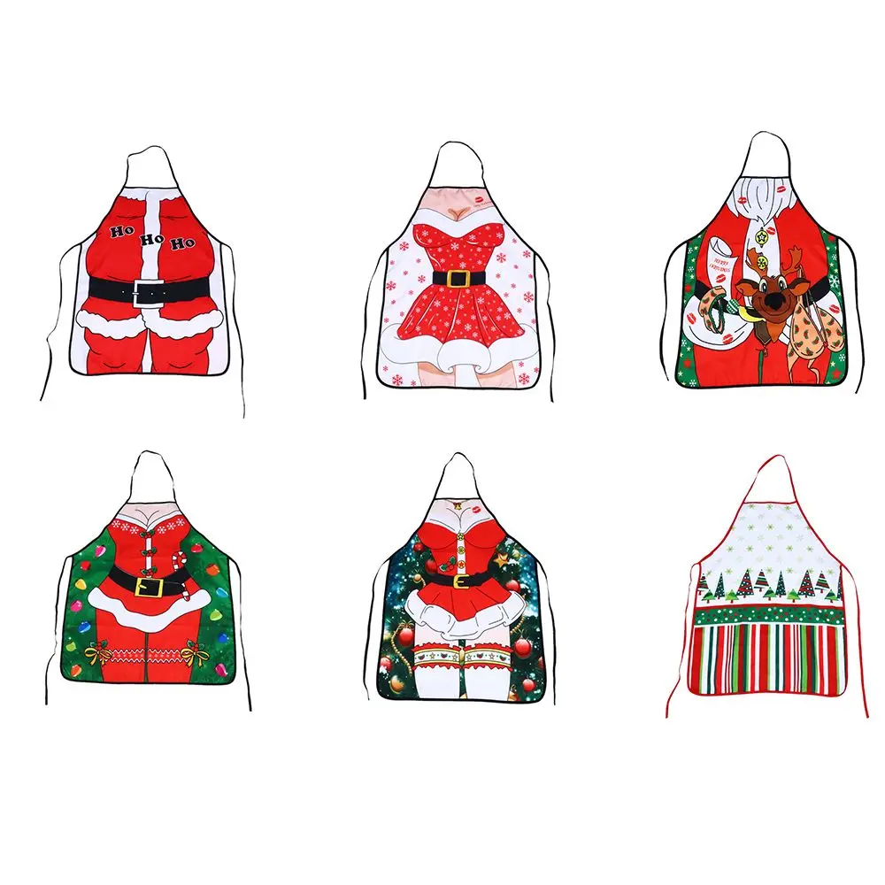 Adults Xmas Tree Household Cleaning Dinner Supplies Christmas Decorations Kitchen & Dining Cooking Apron