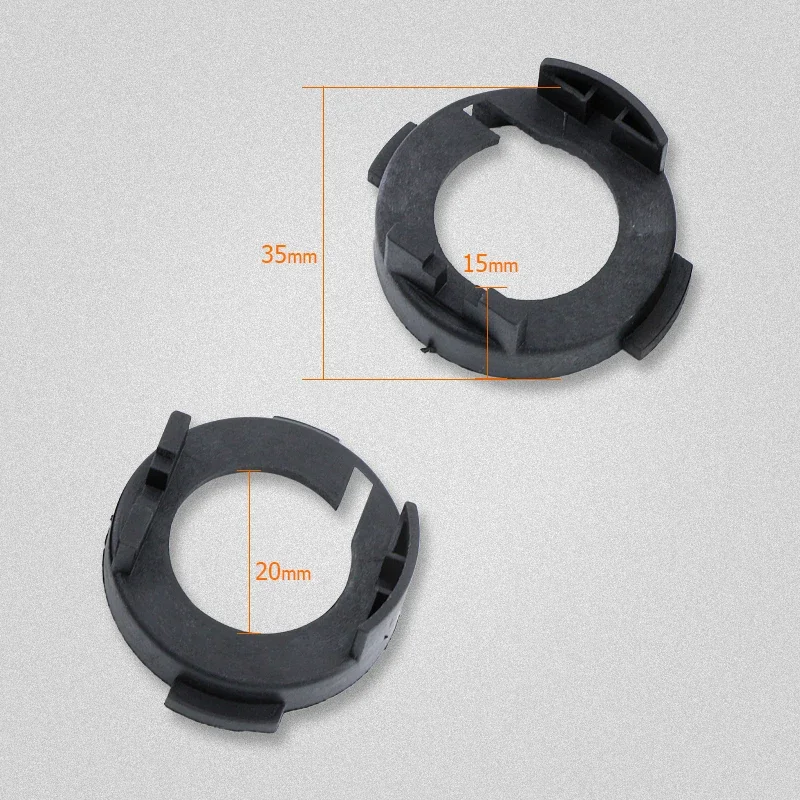 10Pcs H7 LED Headlight Bulbs Holder Adapter base For Kia Rio 2017 K3 2013-2016 New Carens S8 SONATA Hyundai MISTRA Opel