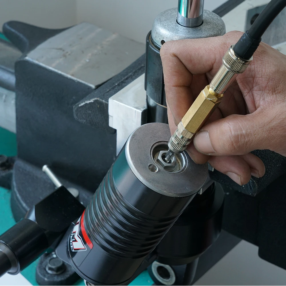 Nitrogen Needle Kit Shock Filling Tool For Polaris RZR Arctic Cat FOX UTV Shocks Motocross Nitrogen Needle Kit Shock Filler Fork