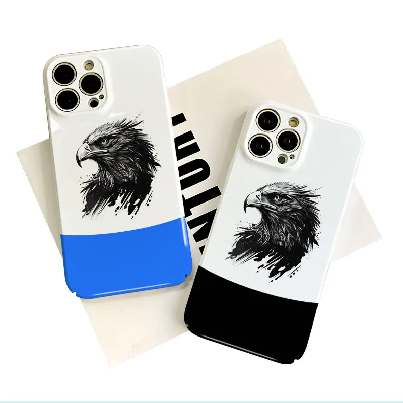 Animal Eagle Phone Case for iPhone 15 14 11 13 12 11 Pro Max MINI XR X XS 8 7 SE 2020 Plus Film Tough Hard Cover Coque Funda