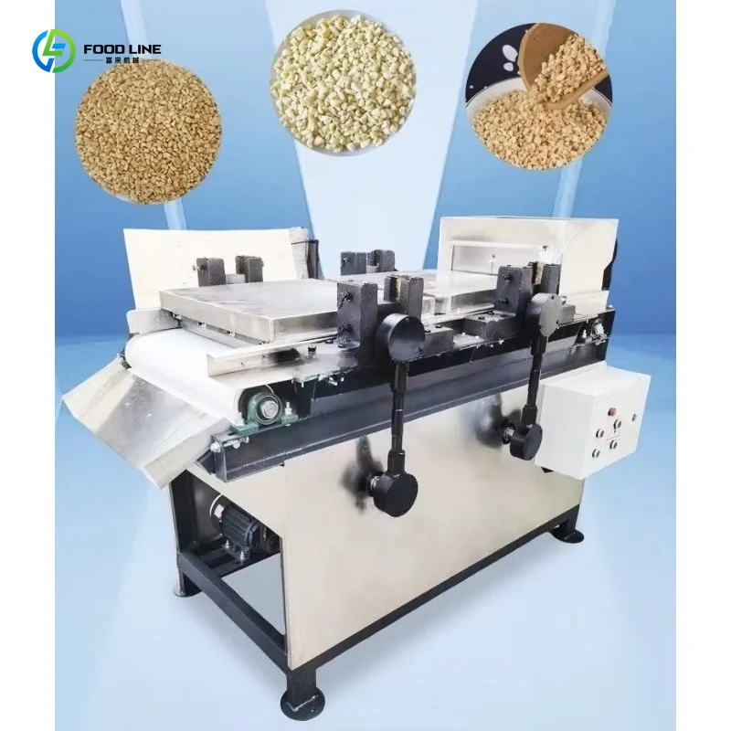 Customized High Quality Industrial Engine Driven Almond Peanut Shredder 200kg/h Bakery Use Affordable Price
