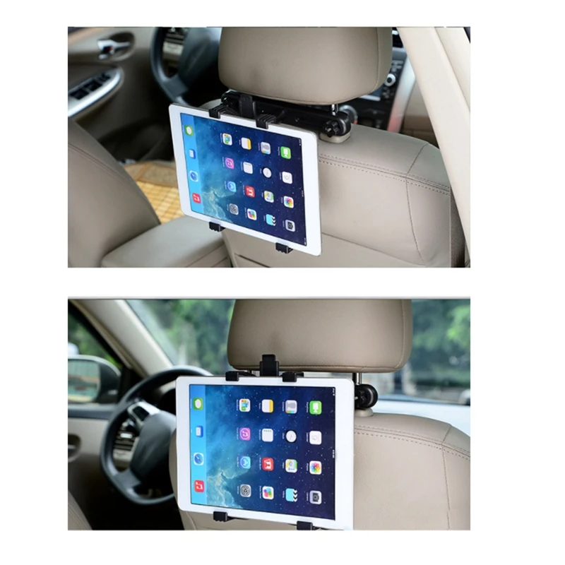 Car Back Seat Headrest Mount Holder For Ipad 2 3/4 Air 1 2 Ipad Mini 1/2/3/4 SAMSUNG Mipad 2 Tablet PC Stands Bracket