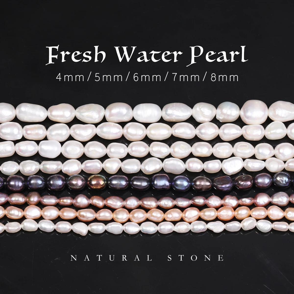 

Natural Freshwater Pearl Baroque White Pink Irregular Beads for Jewelry Making DIY Earrings Bracelet Necklace Accessories