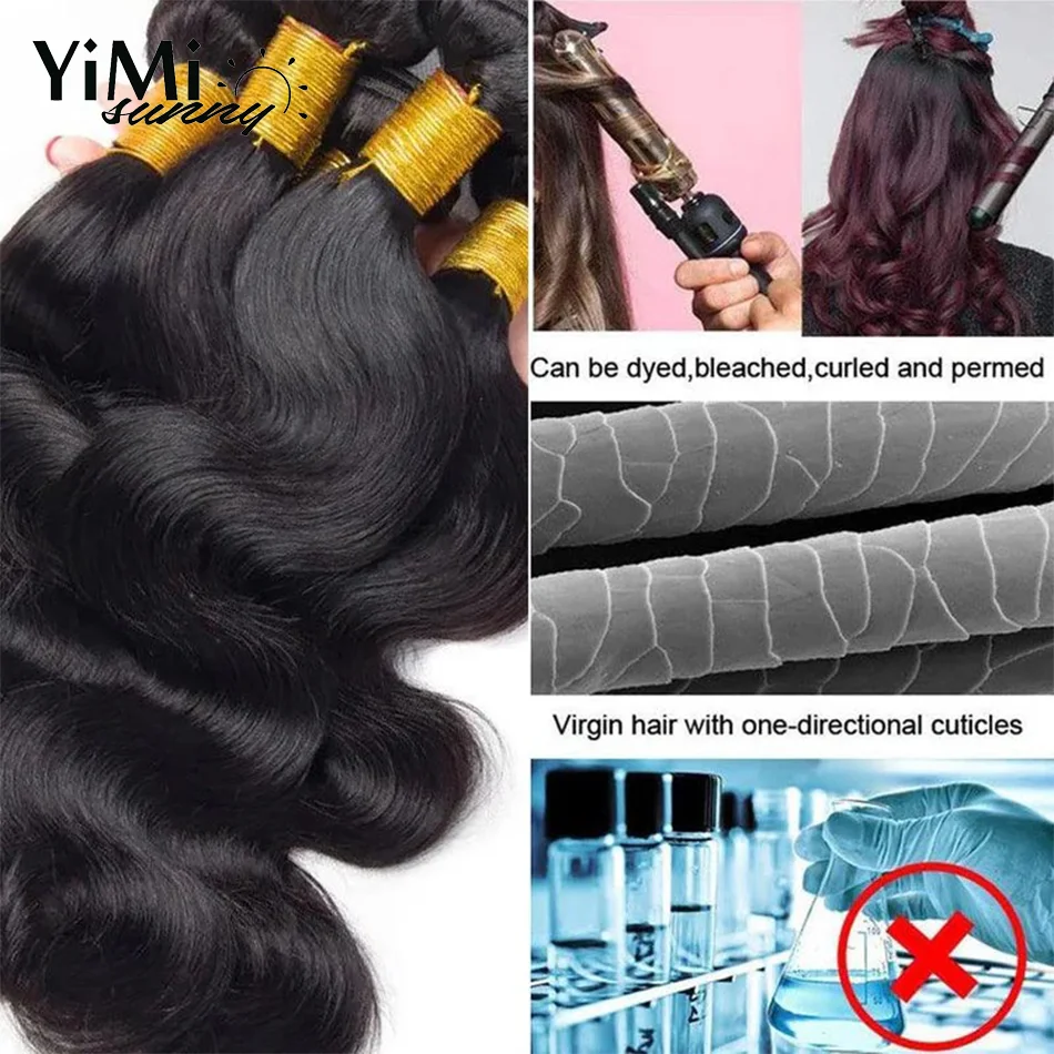 12A Mongolian Body Wave Bundles 100% Unprocessed Virgin Hair Body Wave 4 Bundles Human Hair Weave Bundles Deals Natural Black