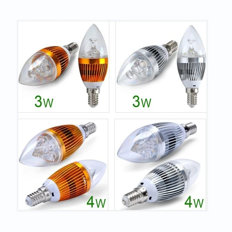 

Dimmable 3W 4W 5W E14 E27 High Power LED flame Candle Light spotlight Bulb Pendant Lamp chandelier droplight lighting