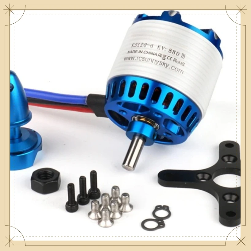 Brushless RC Motor Multiple KV Options 585KV 760KV 880KV 1025KV For Quadcopter Multirotor Fixed Wing RC Aircraft