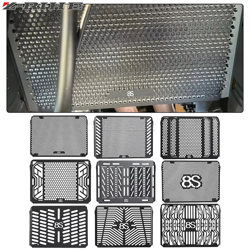 

For SUZUKI GSX-8S GSX 8S GSX8S 2023 2024 2025 GSX 8 S Motorcycle Accessories Radiator Grille Guard Cover Fuel Tank Protection