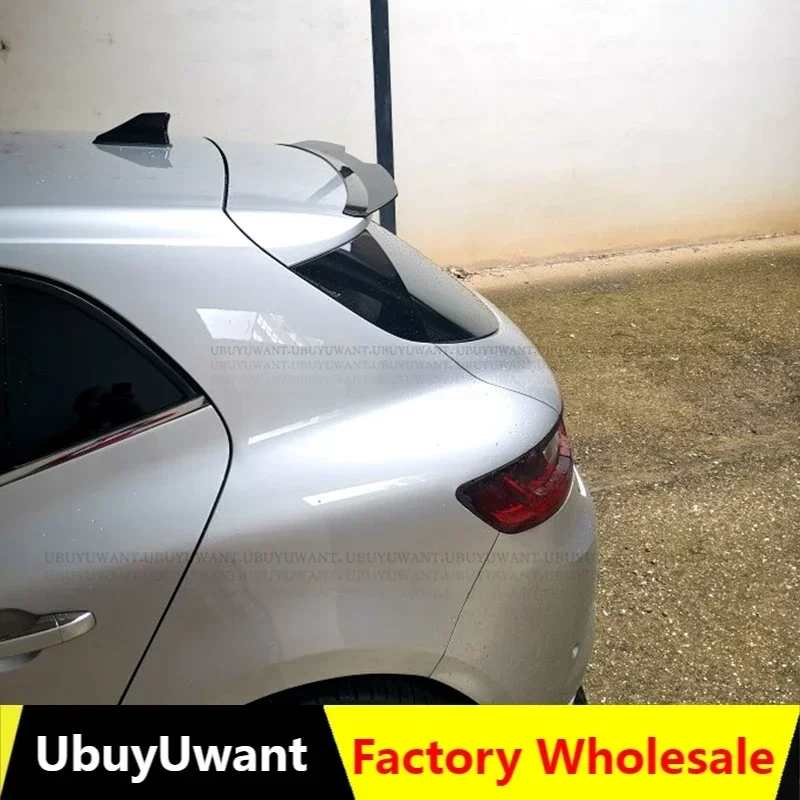 UBUYUWANT Rear Roof Lip Spoiler For Renault Megane 4 IV GT Sport Tourer 2016-2022 Hatchback Spoiler ABS Universal Car Tail Wing