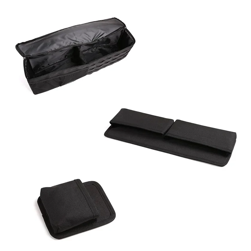 Car Trunk Side Storage Box Net Pocket Front co-pilot storage bag For Toyota FJ Cruiser 2007-2021 Car Accessories