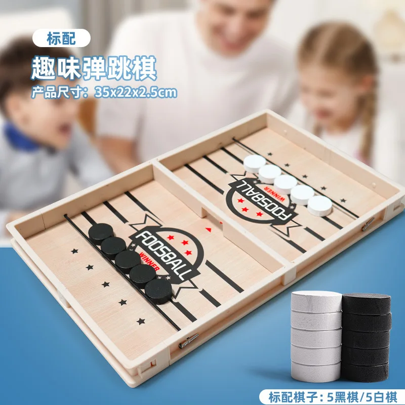 

Foosball Winner Games Table Hockey Game Catapult Chess Parent-child Interactive Toy Fast Sling Puck Board Game Toys For Children