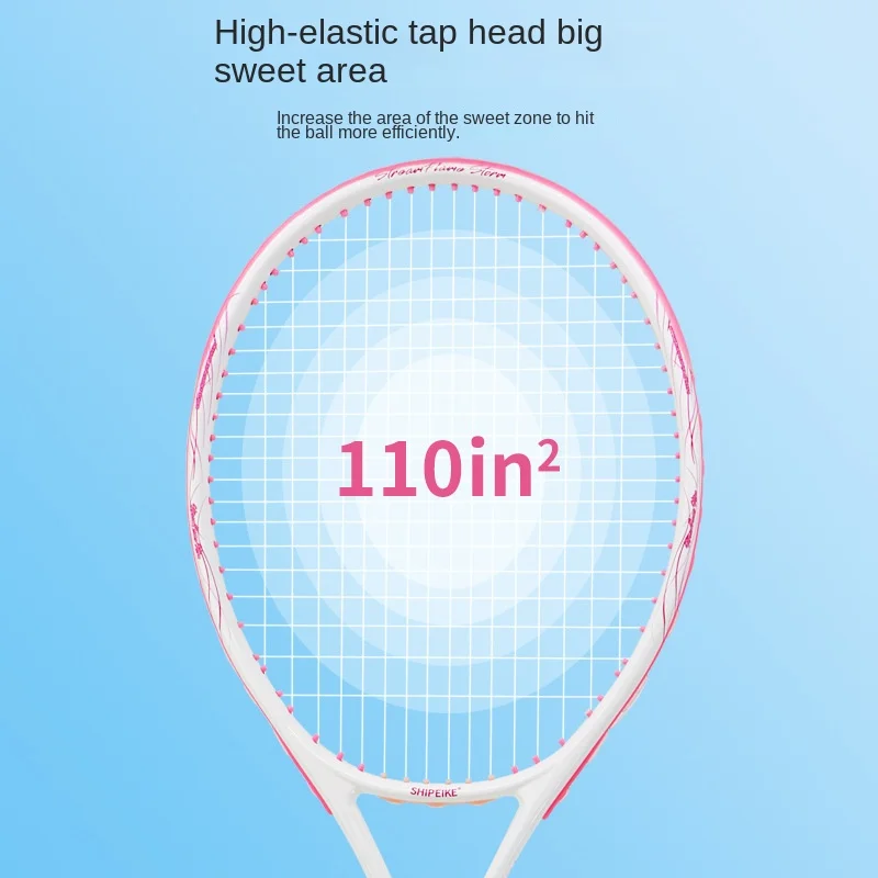 مضرب تنس متكامل من الألومنيوم والكربون للرجال والنساء المبتدئين لتقدم الكلية الاحترافية العامة ذات اللقطة الواحدة #2