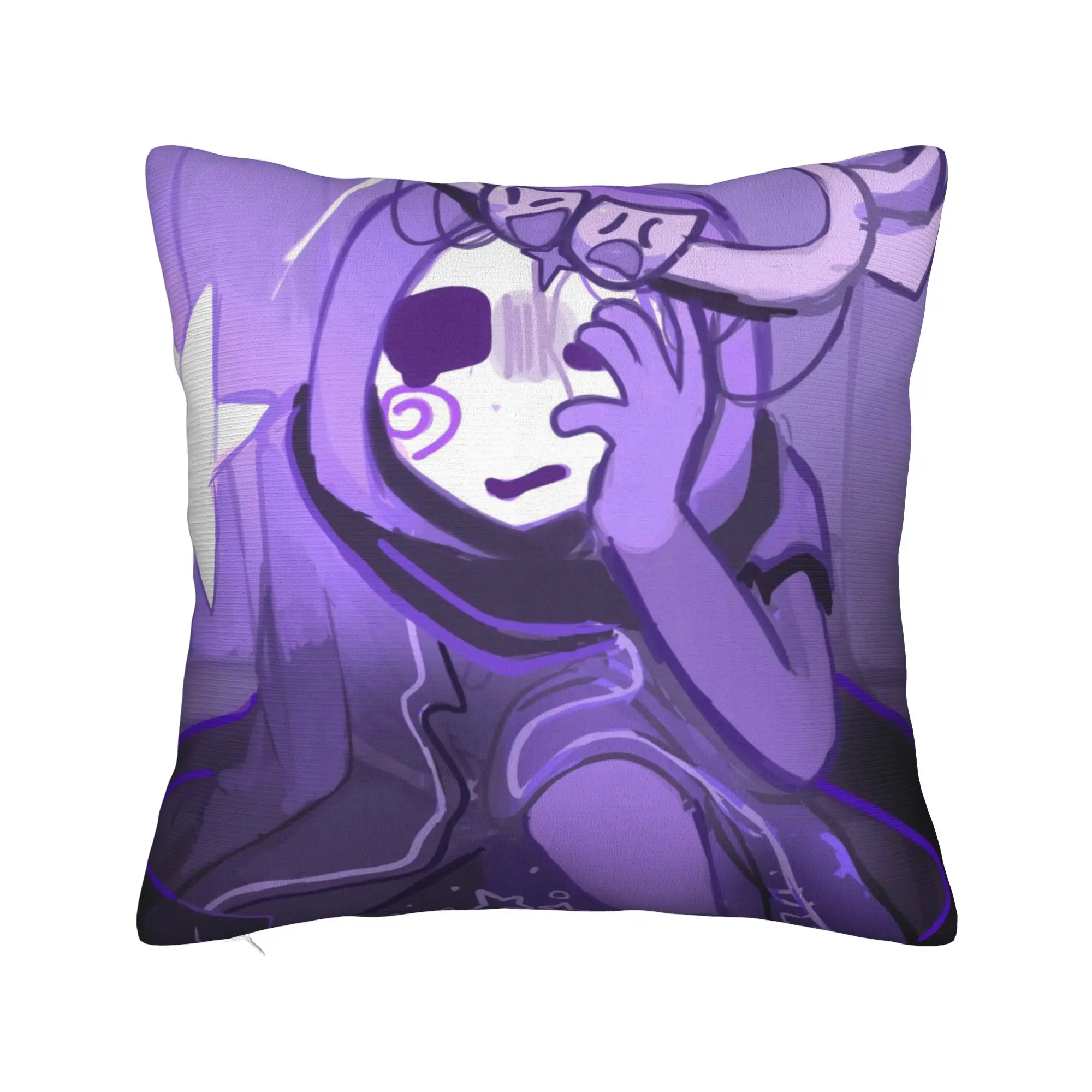 Forsaken 007n7 Pillow Cover  Cute Funny Pillow Case For Living Room Sofa Soft Cushion Cover Birthday Gift