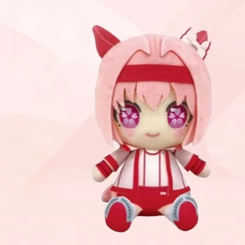 New 20cm Agnes Tachyon Plush Anime Uma Musume Pretty Girl Pink Hair Stuffed Doll Toy For Kid Birthday Gifts