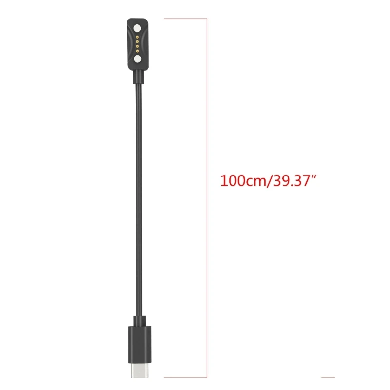 Y1UB Tipo C Cable carga Adaptador fuente alimentación Cable cargador magnético para 3 Pacer