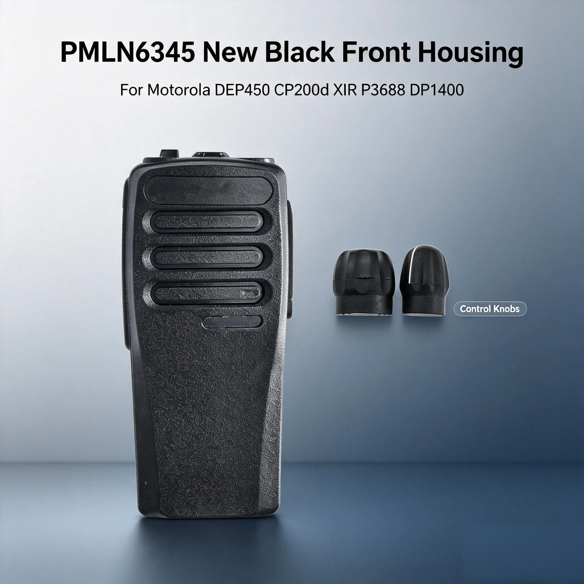 PMLN6345 two-way radio PMLN7210 PMLN7874A ABS housing for DP1400 CP200D DEP450 XirP3688  walkie talkie shell