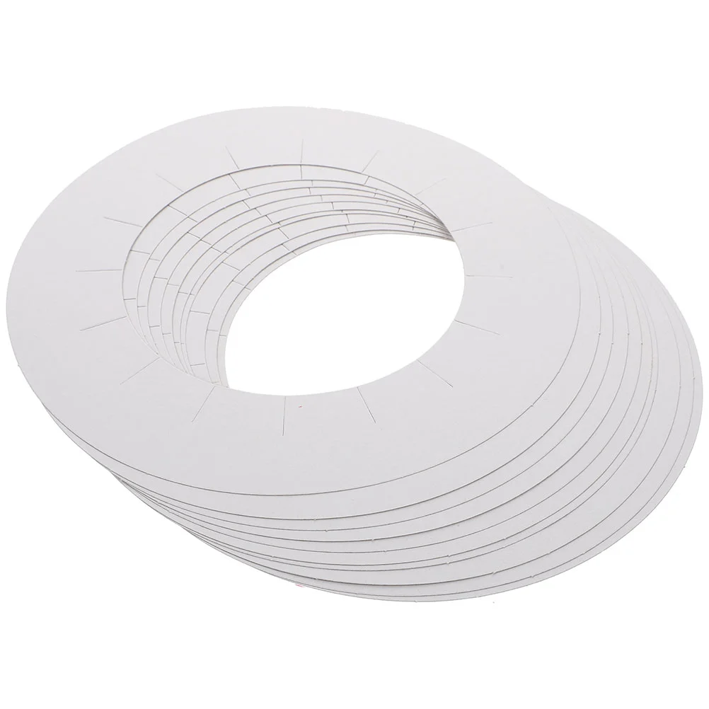 

20 Pcs Wax Machine Anti-fouling Mat Waxing Paper Rounds Mats Pads for Warmer Rings Circles Practical White