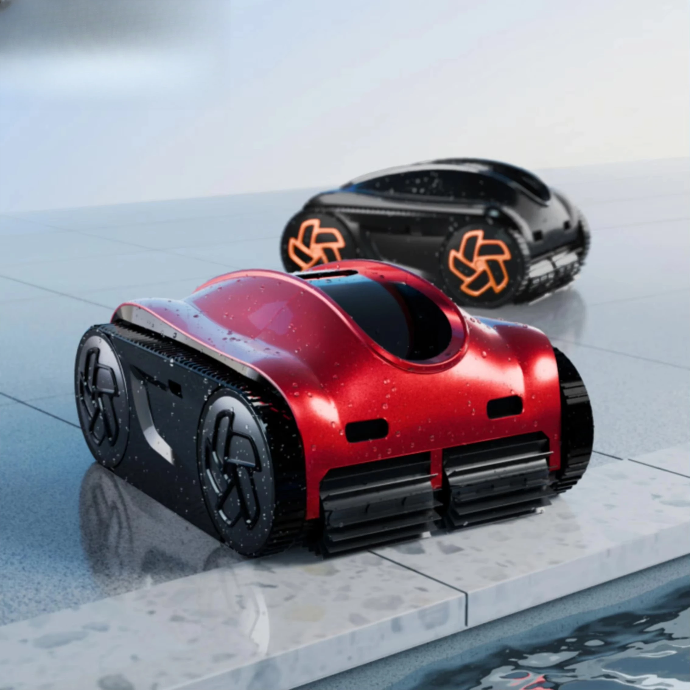 Accessori per strumenti per la pulizia della piscina con aspirazione delle acque reflue wireless subacquee per robot automatico per la pulizia della piscina