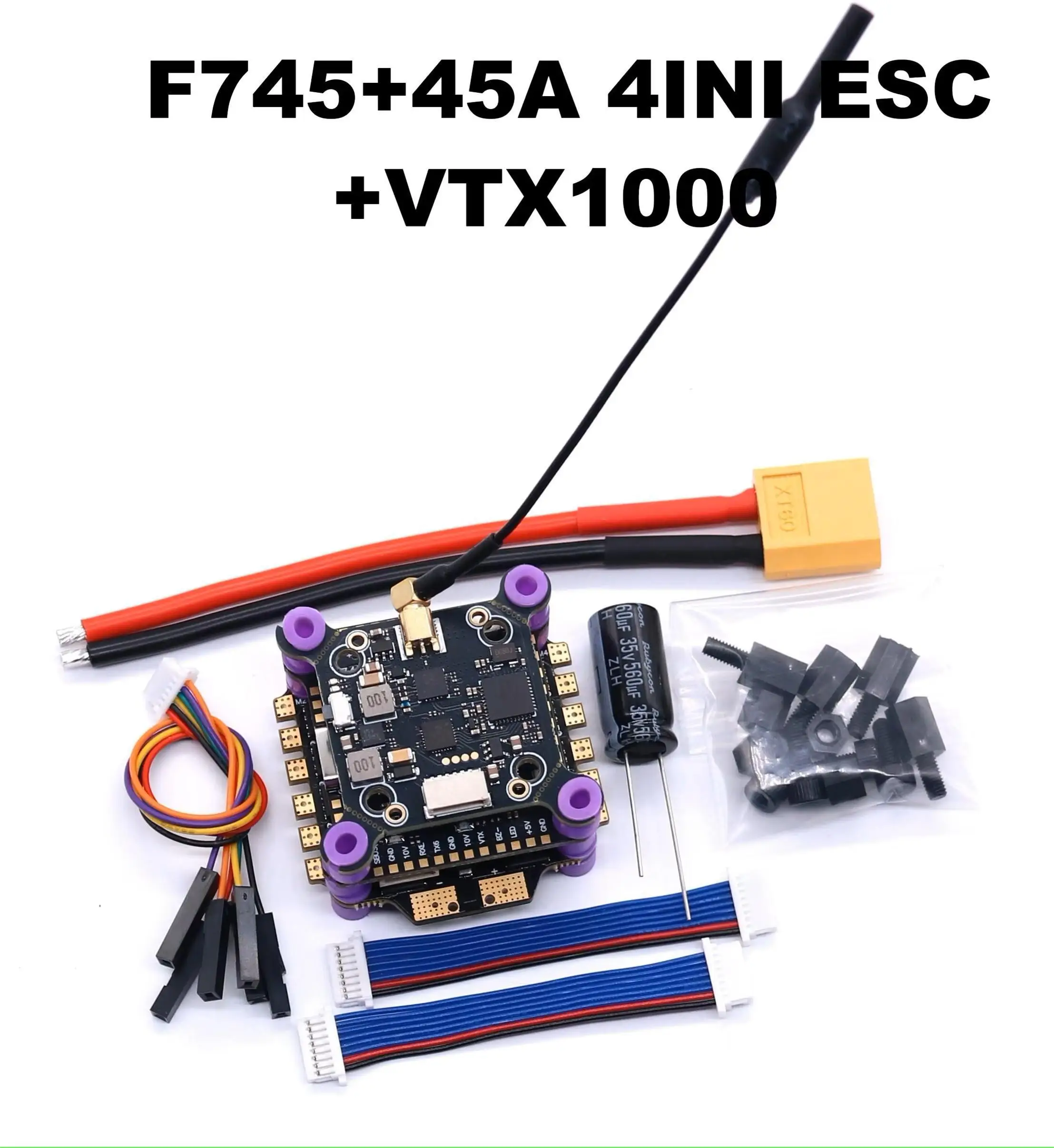 BCUBE F745 V2 Flight Control 45A/60A 4INI ESC VTX1000 Video 1080P Camera INAV Betaflight Flight Controller RC Drone FPV Racing