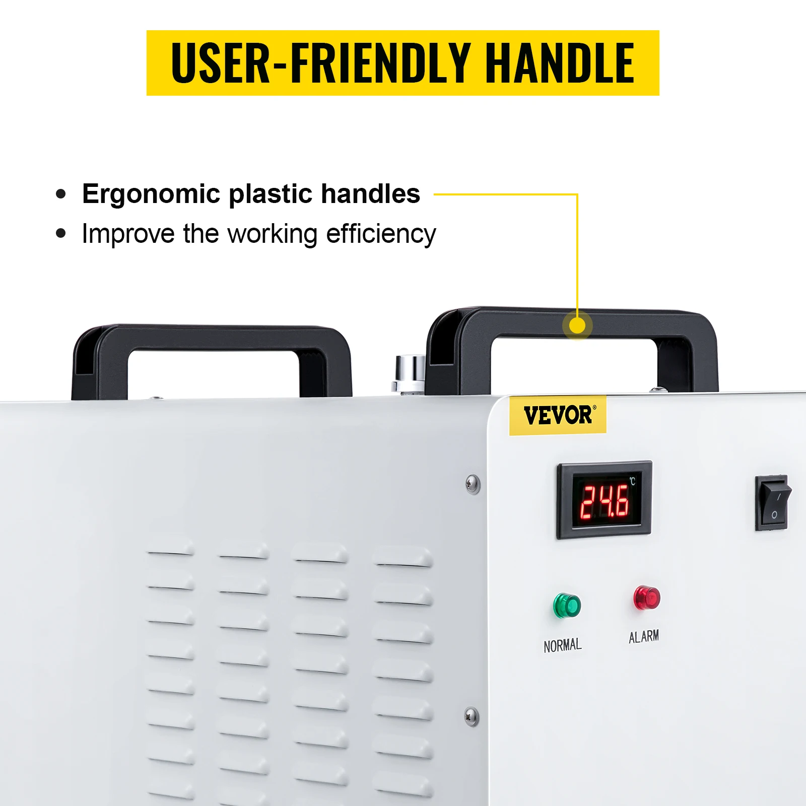VEVOR Refroidisseur d'eau industriel CO2 Laser 6 l Refroidisseur d'eau VEVOR Refroidisseur d'eau industriel CO2 Laser 6 l Refroidisseur d'eau
