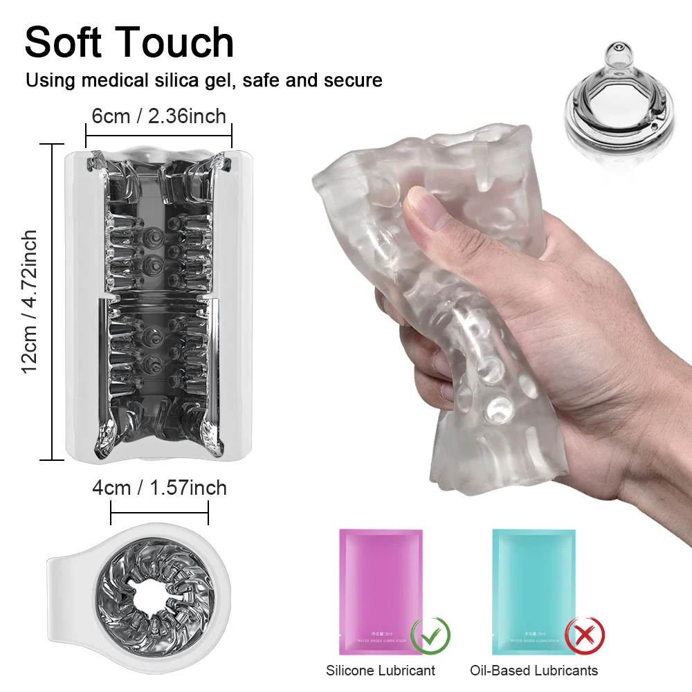 Automatic Rotation Male Masturbator Cup Silent Rotating Man Masturbation Cup Blowjob Adult Goods Simulation Sex Toy for Men