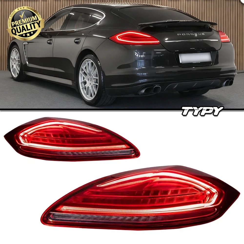 TYPY Autostyling voor Porsche Panamera Achterlicht 970.1 Achterlichten 2010-2013 LED Achterlamp Dagrijverlichting Auto-accessoires