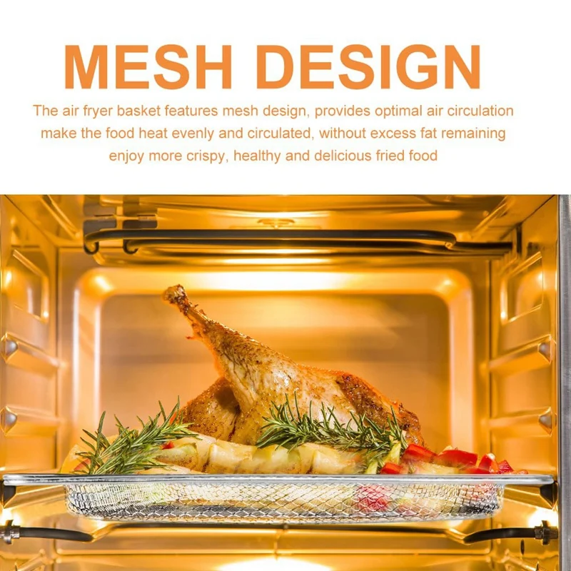 Mir de Four pour Friteuse à Air T1, Lavable, Debond ator T1, PerfecOven Mesh, Pièces pour Ninja Foodi éventuelles 100