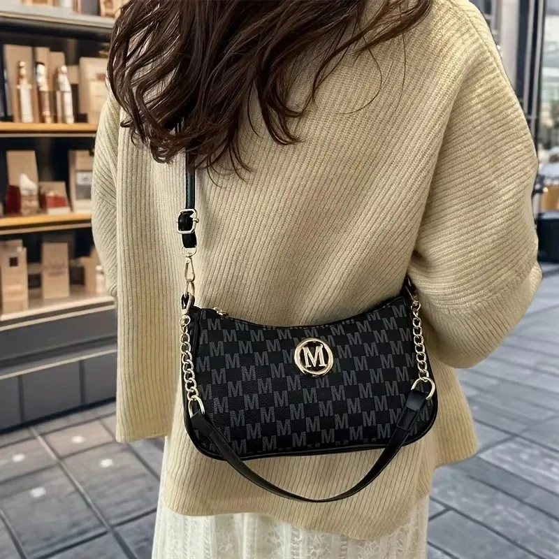 Handtasche im Vintage-Stil, Umhängetasche, verstellbarer Riemen, Damen-Messenger-Umhängetasche, elegantes Accessoire, Einkaufstasche, Geldbörse, schick – Detail 18