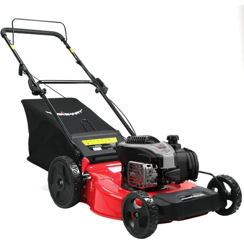 

Gas Lawn Mower 21-Inch, 140 cc Briggs and Stratton EX550 Engine, High Wheels, 3-in-1 with Bagging 2024 Version B8721P