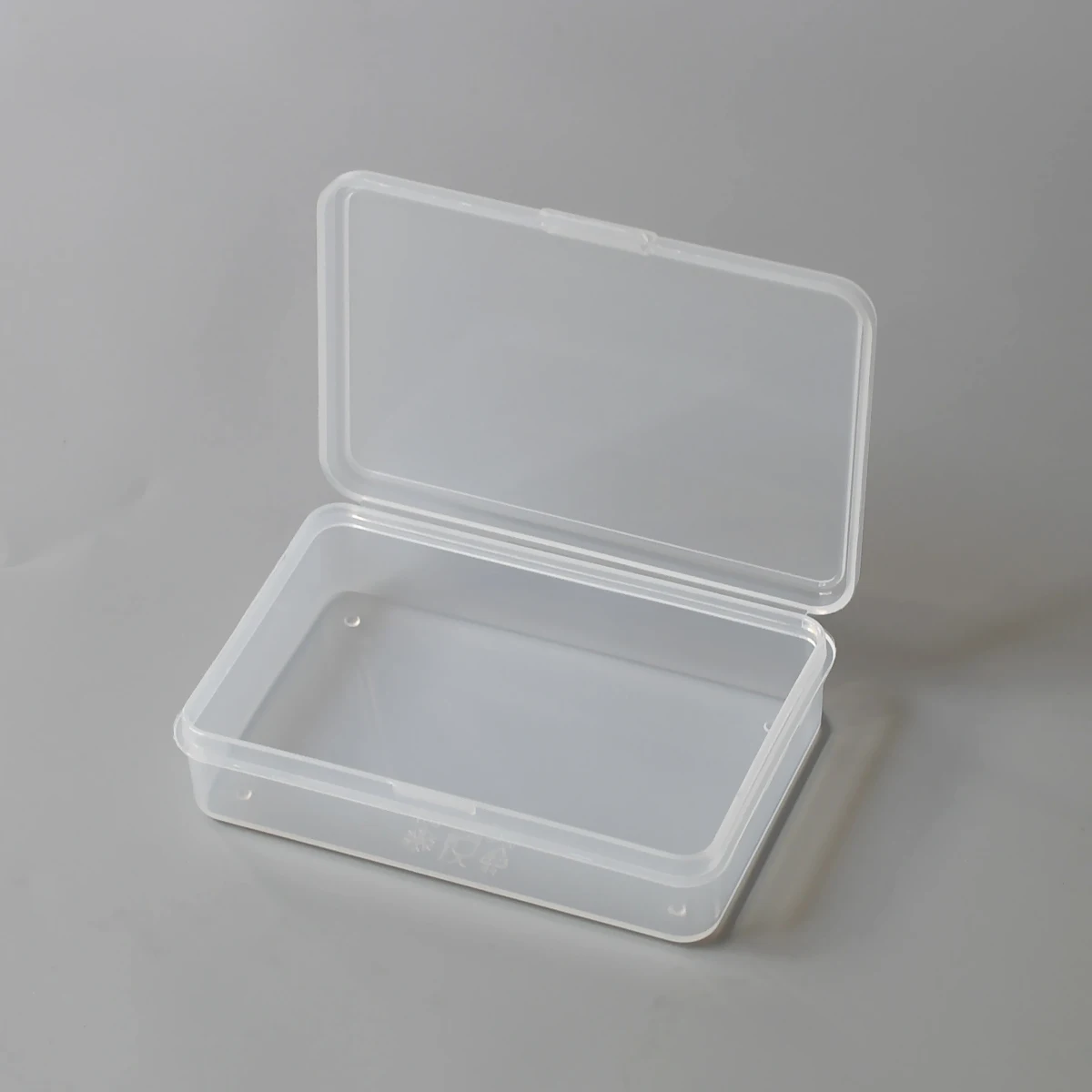 Small Storage Box Square Transparent Mini Case Clear Plastic Jewelry Earrings Rings Beads Plastic Packaging Boxes Food Grade PP