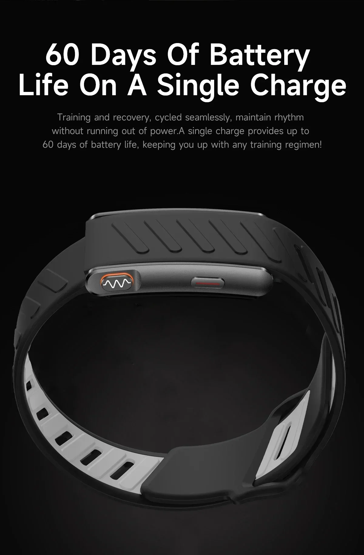 2026 Health Monitoring Smart Band with ECG, HRV, Blood Pressure, Sleep, Body Fat, BMI and Temperature Tracking description 19