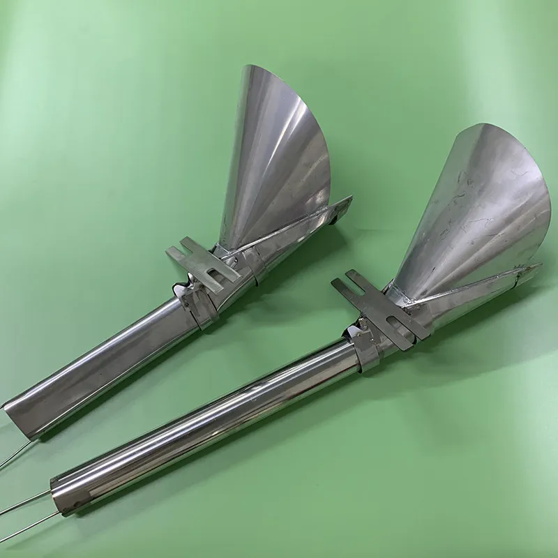 

Аксессуары для вертикальных упаковочных машин: Формовщик пакетов с задним швом, приемный и режущий бункер из нержавеющей стали