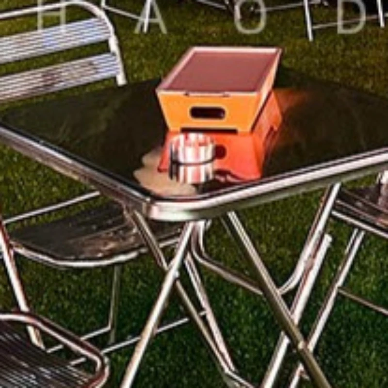 في الهواء الطلق طاولة طعام قابلة للطي مخزن مستدير الحديثة بسيطة طاولة القهوة تخزين المنزلية مقهى الأثاث Tavolino Da Caffe XY40KFZ