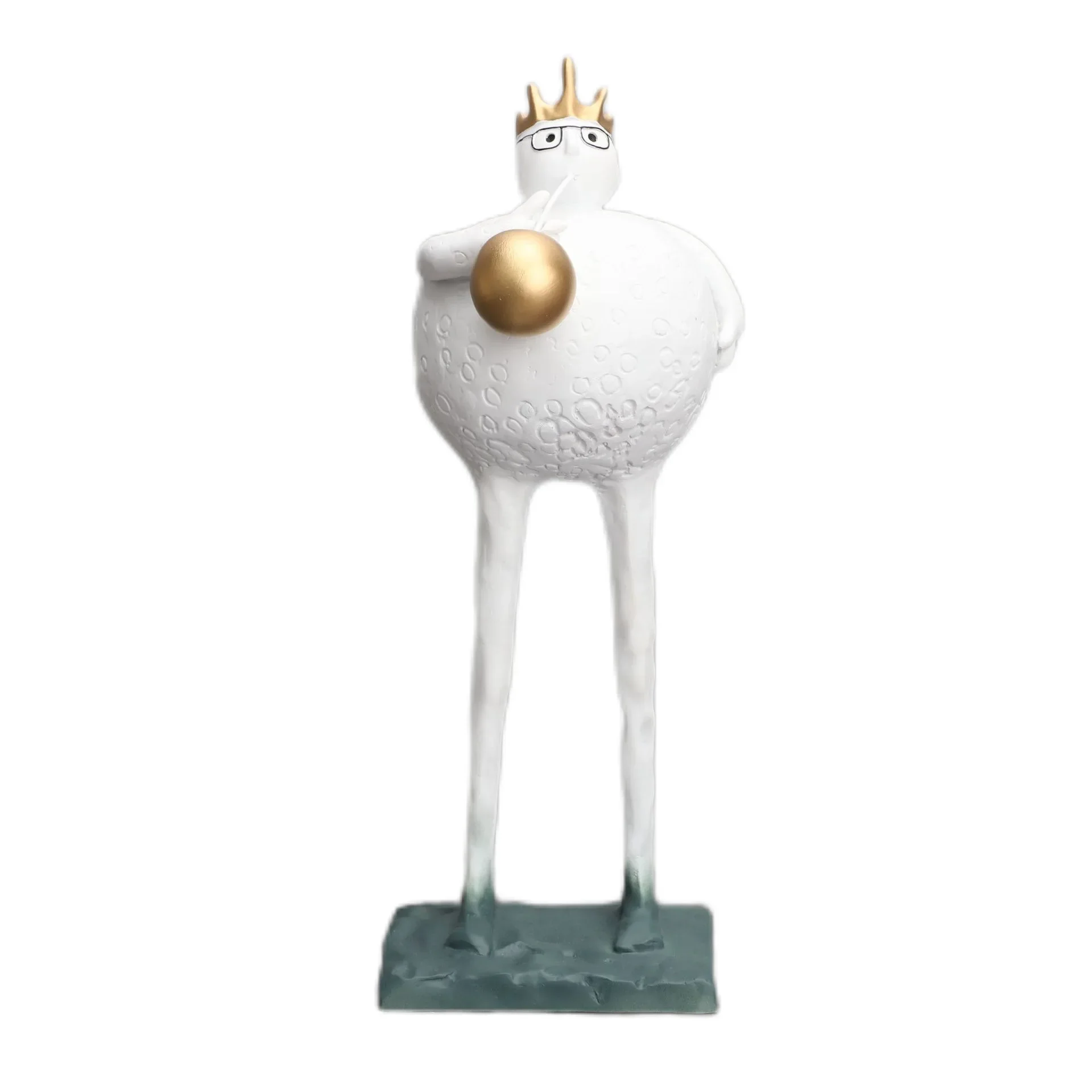 Hot Modern Resin Bubble Boy Crafts Arts Home Decor Office Statue Figurine Christmas Gifts White Cartoon Bedroom Living Room